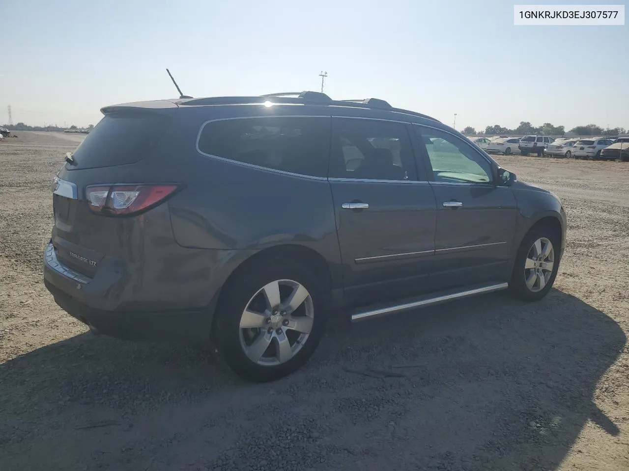 2014 Chevrolet Traverse Ltz VIN: 1GNKRJKD3EJ307577 Lot: 71669174