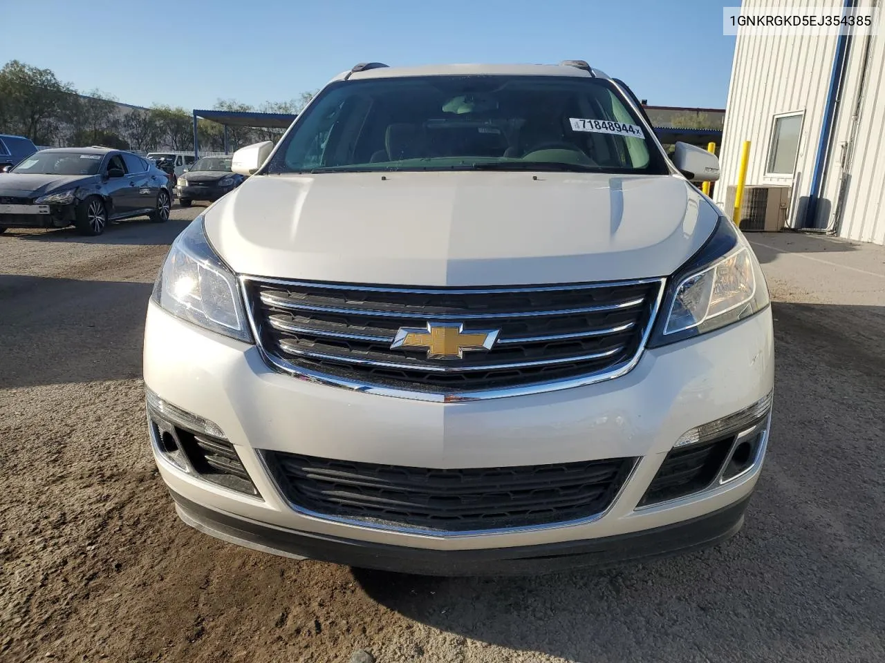 2014 Chevrolet Traverse Lt VIN: 1GNKRGKD5EJ354385 Lot: 71848944