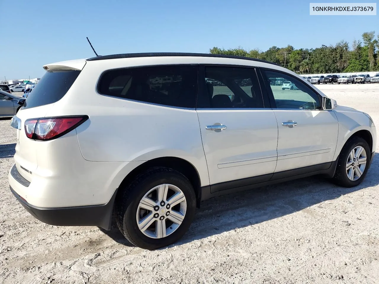 1GNKRHKDXEJ373679 2014 Chevrolet Traverse Lt