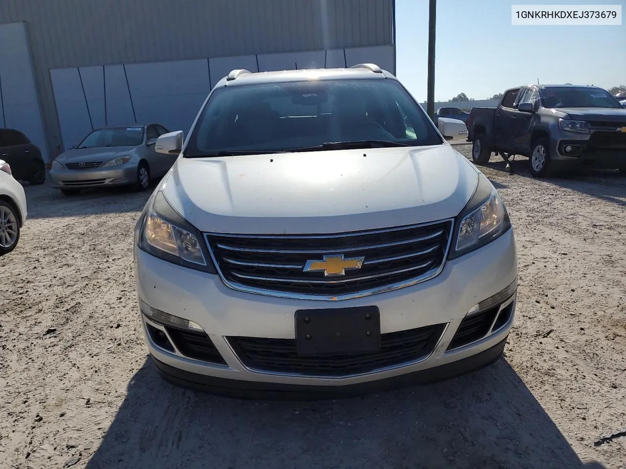 1GNKRHKDXEJ373679 2014 Chevrolet Traverse Lt