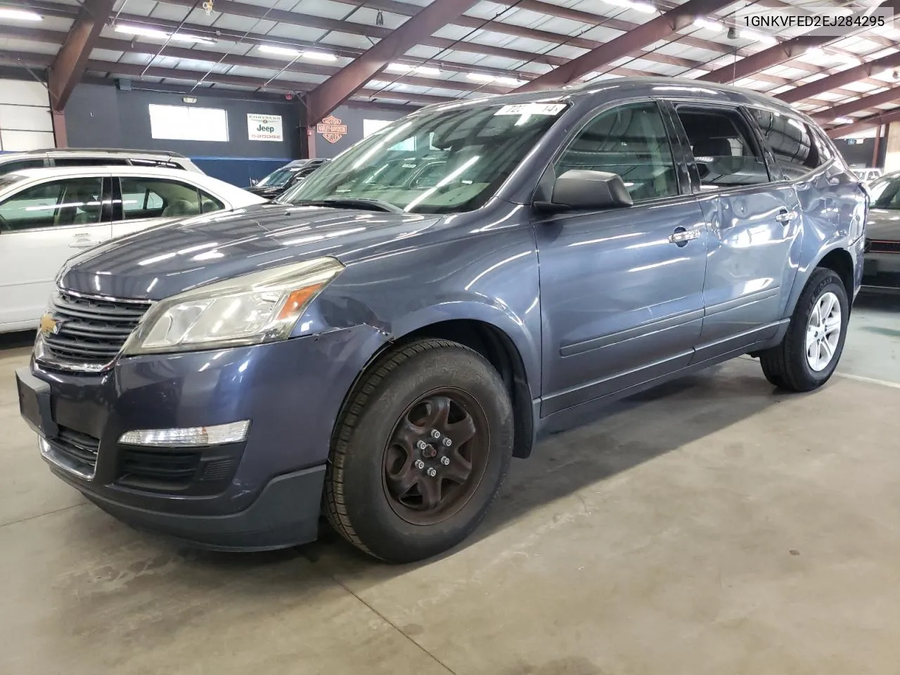 2014 Chevrolet Traverse Ls VIN: 1GNKVFED2EJ284295 Lot: 72396214