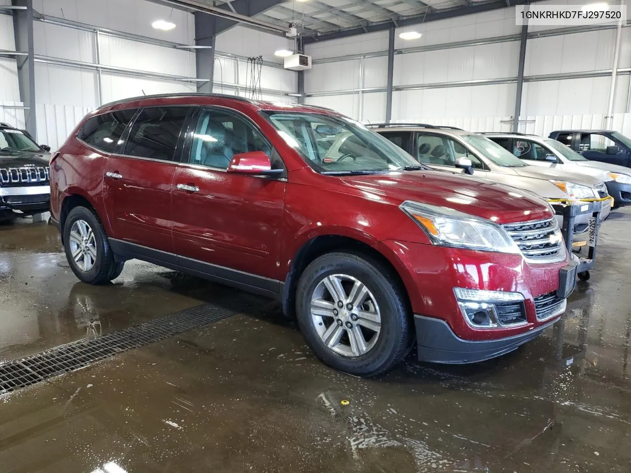 2015 Chevrolet Traverse Lt VIN: 1GNKRHKD7FJ297520 Lot: 67129424