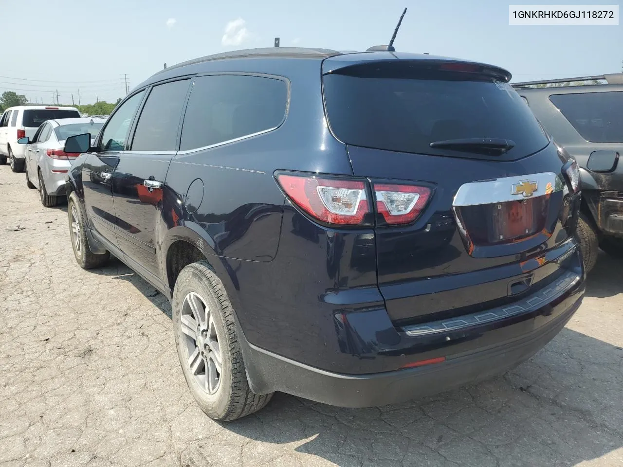 2016 Chevrolet Traverse Lt VIN: 1GNKRHKD6GJ118272 Lot: 62921134