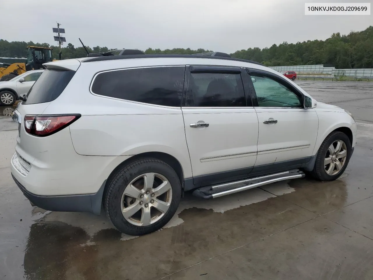 2016 Chevrolet Traverse Ltz VIN: 1GNKVJKD0GJ209699 Lot: 71170924