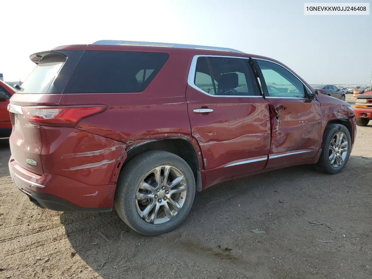 2018 Chevrolet Traverse High Country VIN: 1GNEVKKW0JJ246408 Lot: 71078794