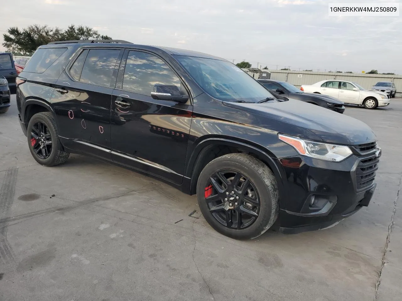 2021 Chevrolet Traverse Premier VIN: 1GNERKKW4MJ250809 Lot: 67416264