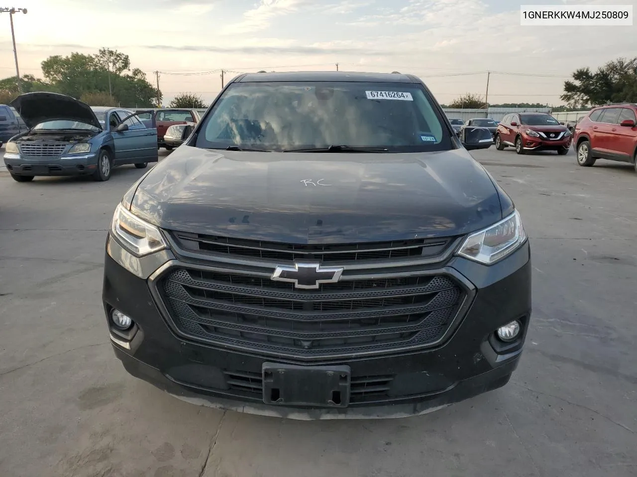 2021 Chevrolet Traverse Premier VIN: 1GNERKKW4MJ250809 Lot: 67416264