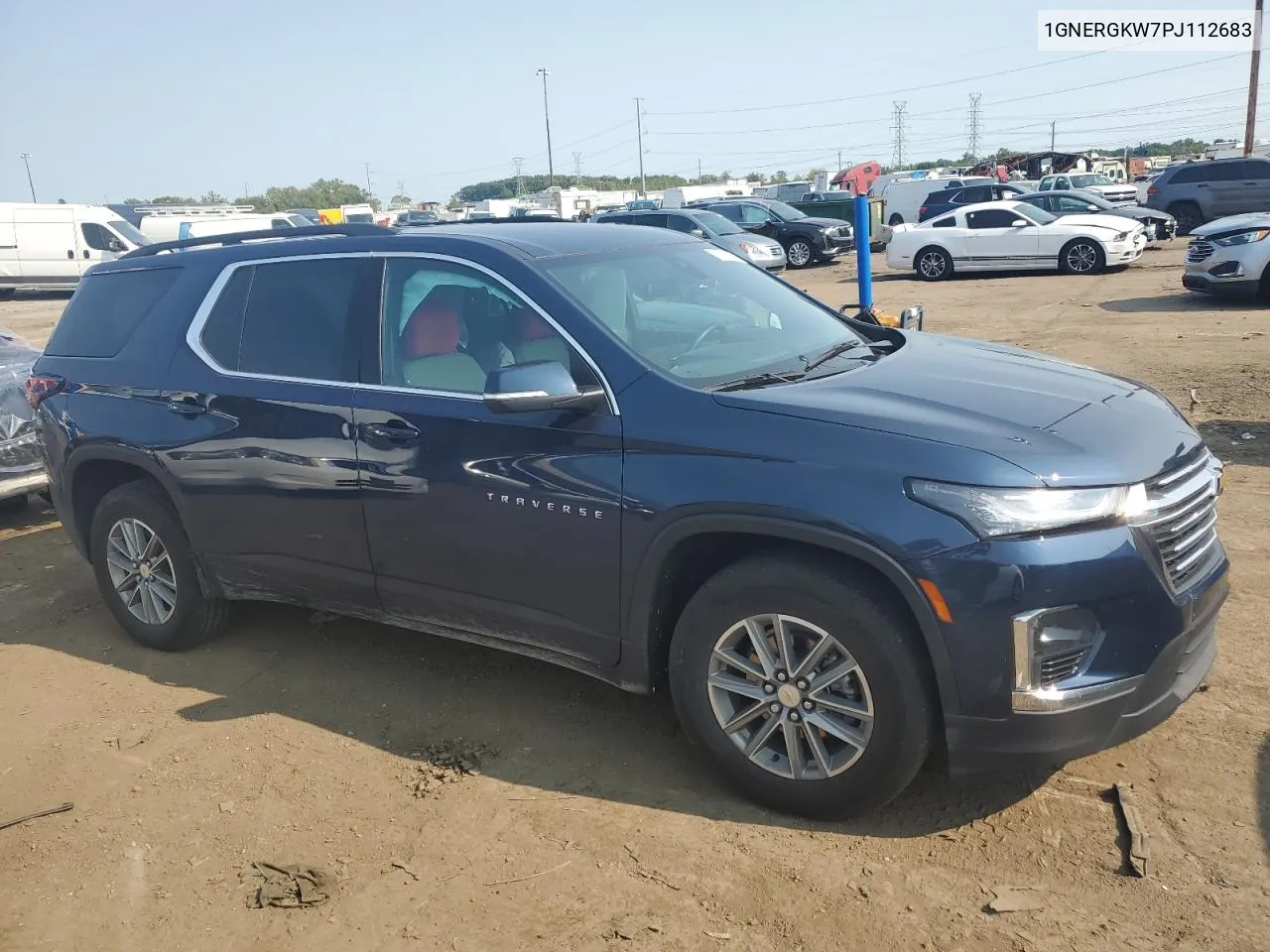 2023 Chevrolet Traverse Lt VIN: 1GNERGKW7PJ112683 Lot: 71293134