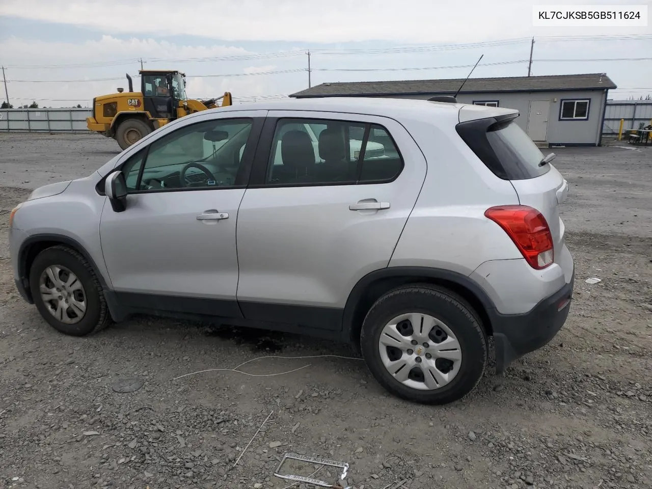 2016 Chevrolet Trax Ls VIN: KL7CJKSB5GB511624 Lot: 65088134