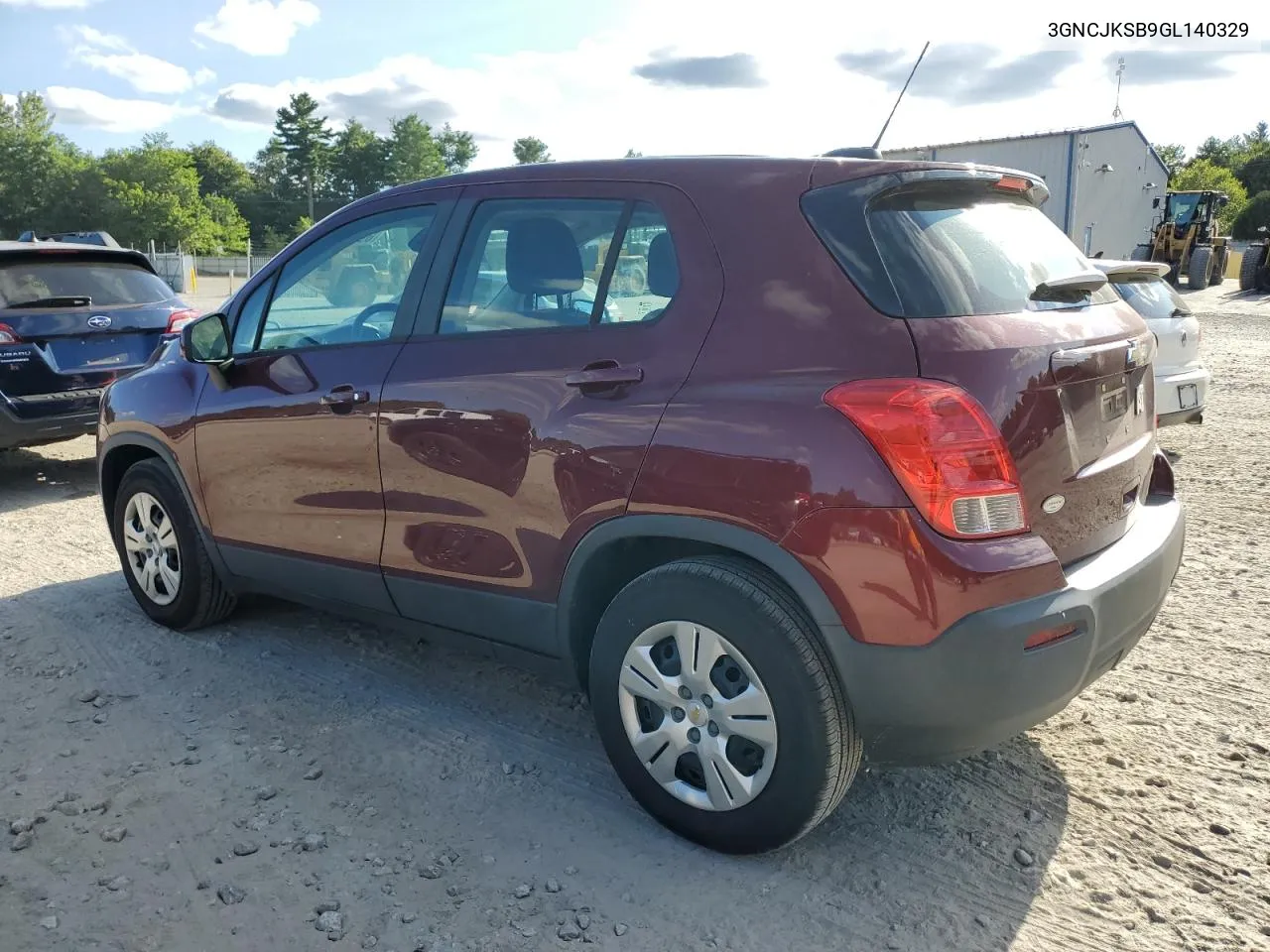 2016 Chevrolet Trax Ls VIN: 3GNCJKSB9GL140329 Lot: 69669224