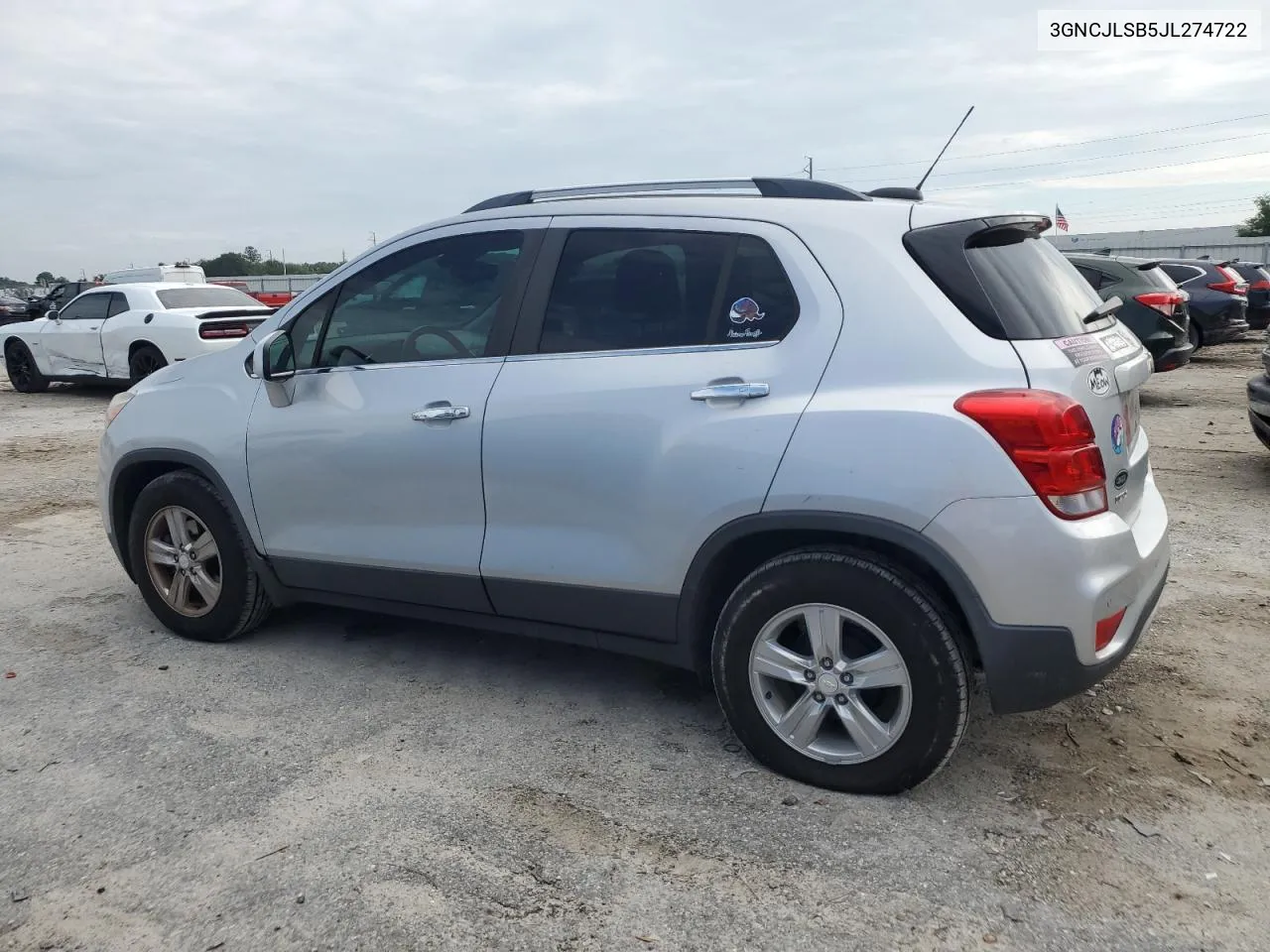 2018 Chevrolet Trax 1Lt VIN: 3GNCJLSB5JL274722 Lot: 71871744