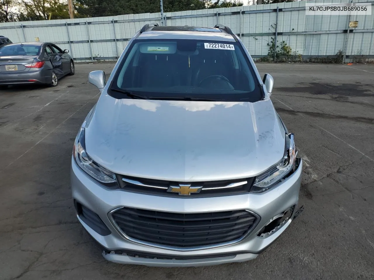 KL7CJPSB0JB689056 2018 Chevrolet Trax 1Lt