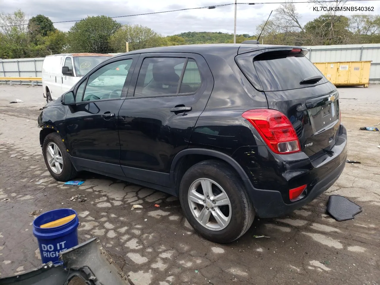 2022 Chevrolet Trax Ls VIN: KL7CJKSM5NB540362 Lot: 71306074