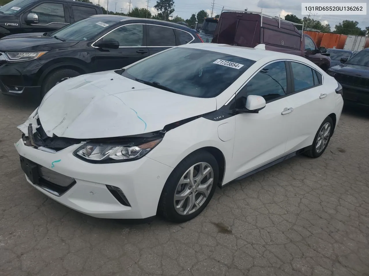 1G1RD6S52GU136262 2016 Chevrolet Volt Ltz