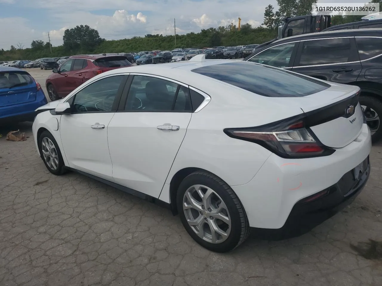 2016 Chevrolet Volt Ltz VIN: 1G1RD6S52GU136262 Lot: 71723854