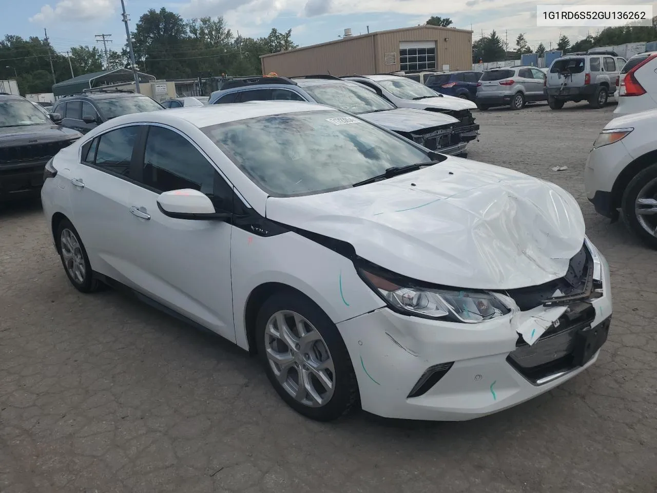 2016 Chevrolet Volt Ltz VIN: 1G1RD6S52GU136262 Lot: 71723854