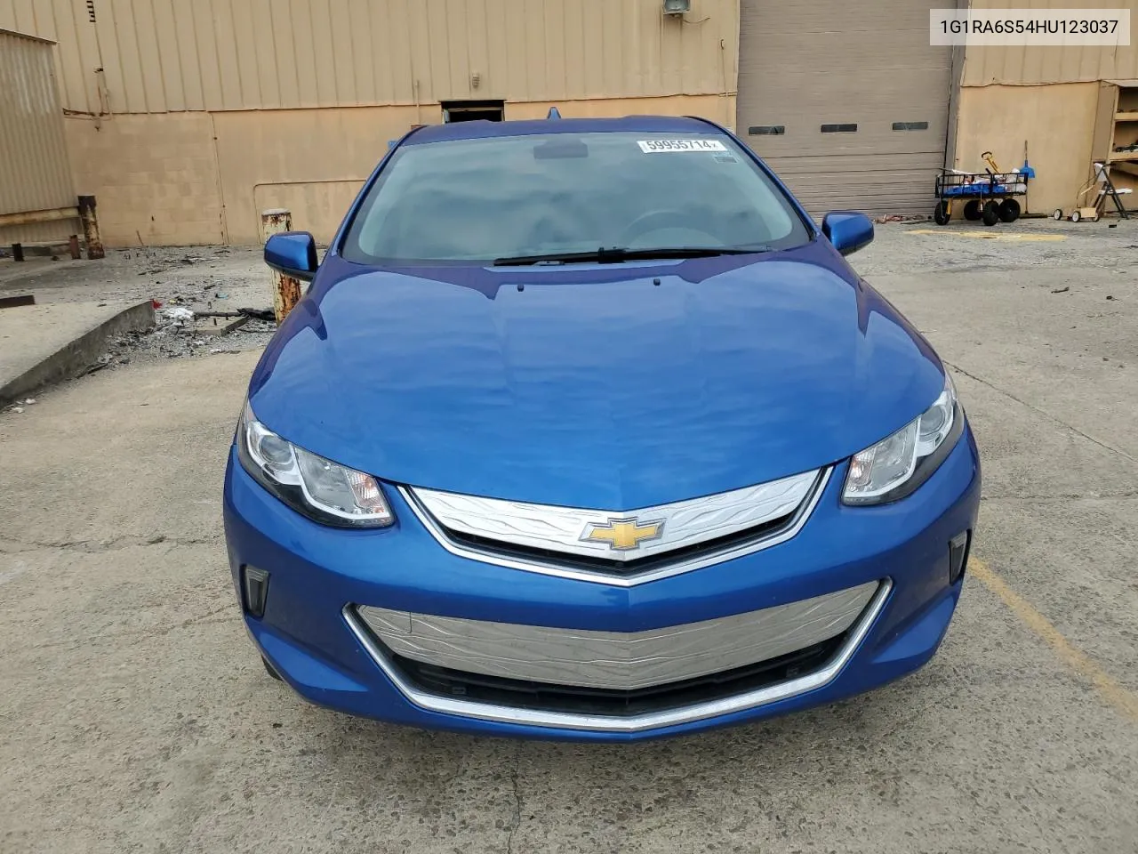 2017 Chevrolet Volt Lt VIN: 1G1RA6S54HU123037 Lot: 59955714