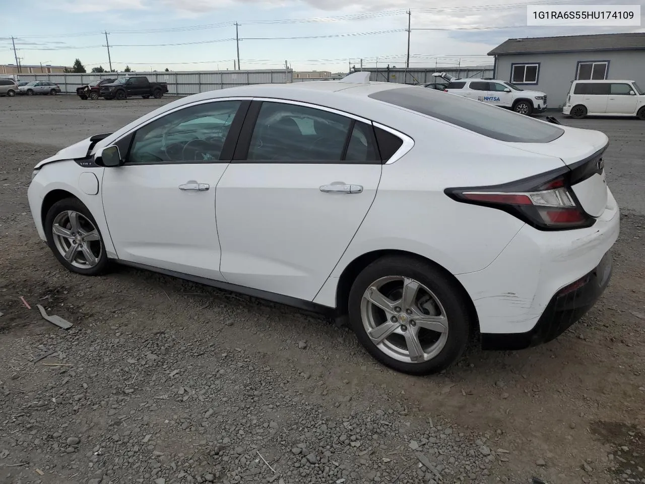 2017 Chevrolet Volt Lt VIN: 1G1RA6S55HU174109 Lot: 69693974