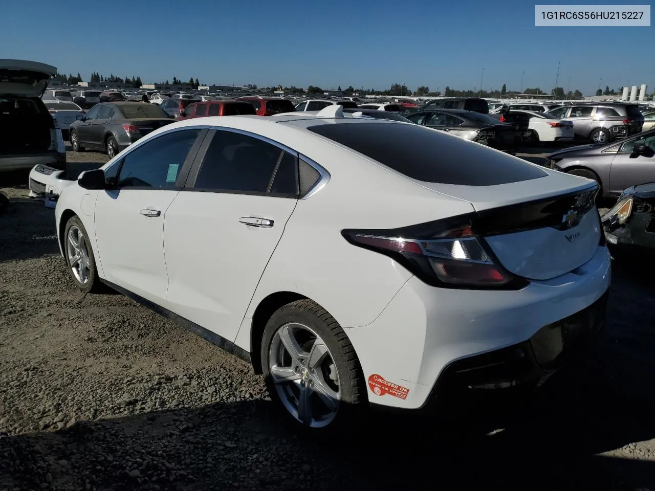 2017 Chevrolet Volt Lt VIN: 1G1RC6S56HU215227 Lot: 71478724