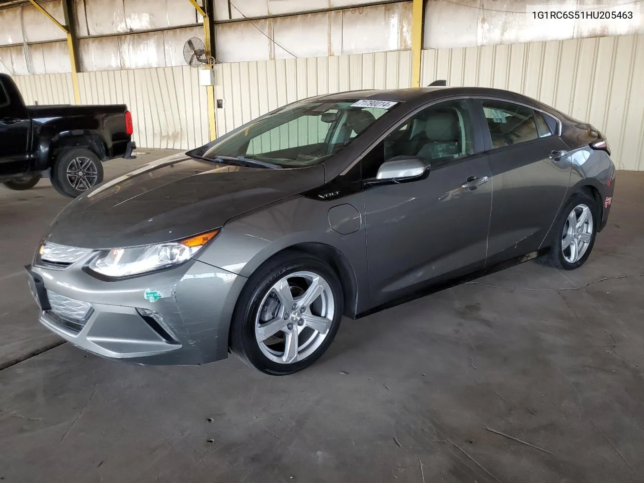 2017 Chevrolet Volt Lt VIN: 1G1RC6S51HU205463 Lot: 71790014