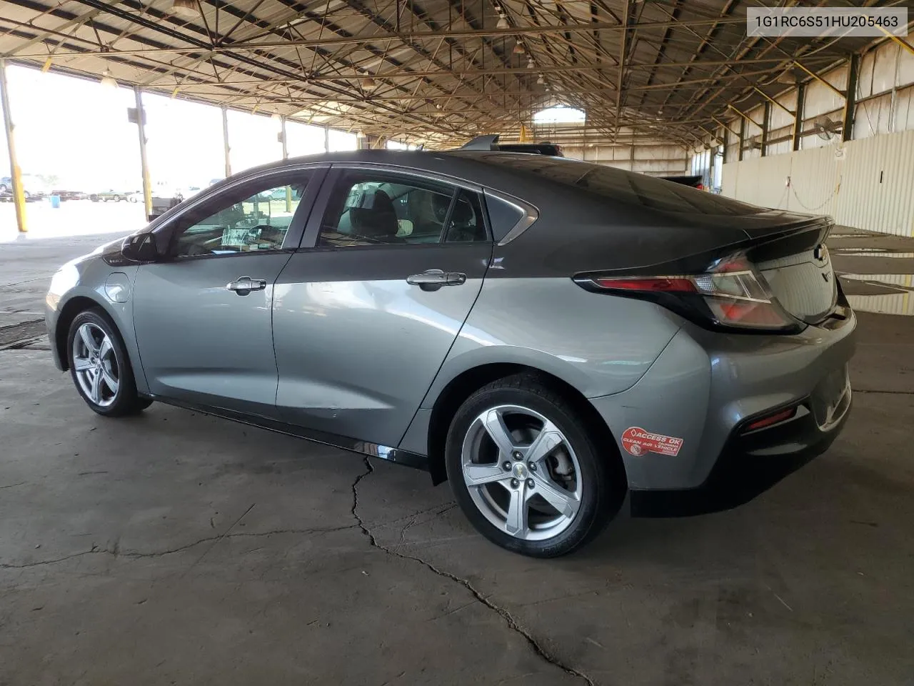 2017 Chevrolet Volt Lt VIN: 1G1RC6S51HU205463 Lot: 71790014