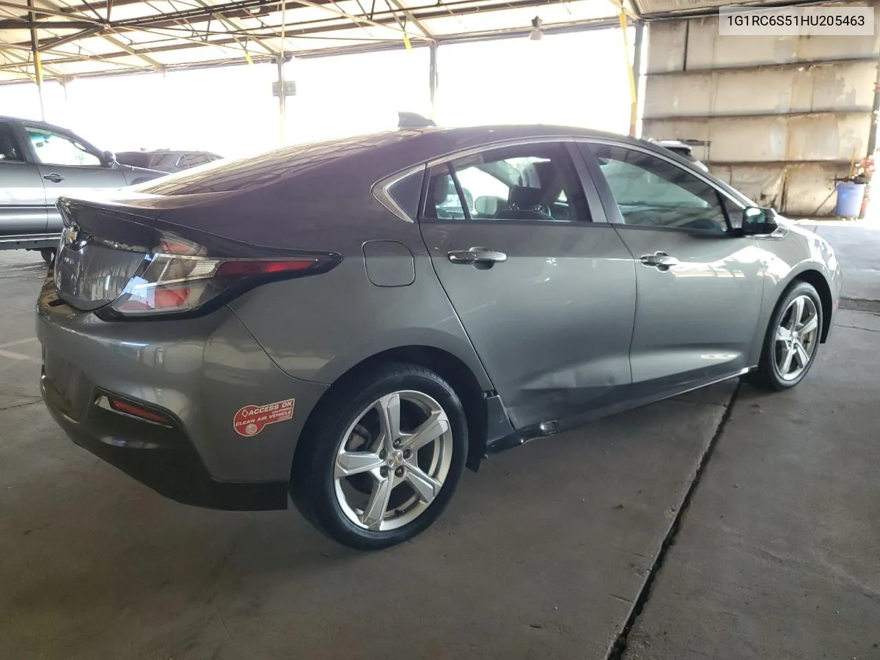 2017 Chevrolet Volt Lt VIN: 1G1RC6S51HU205463 Lot: 71790014