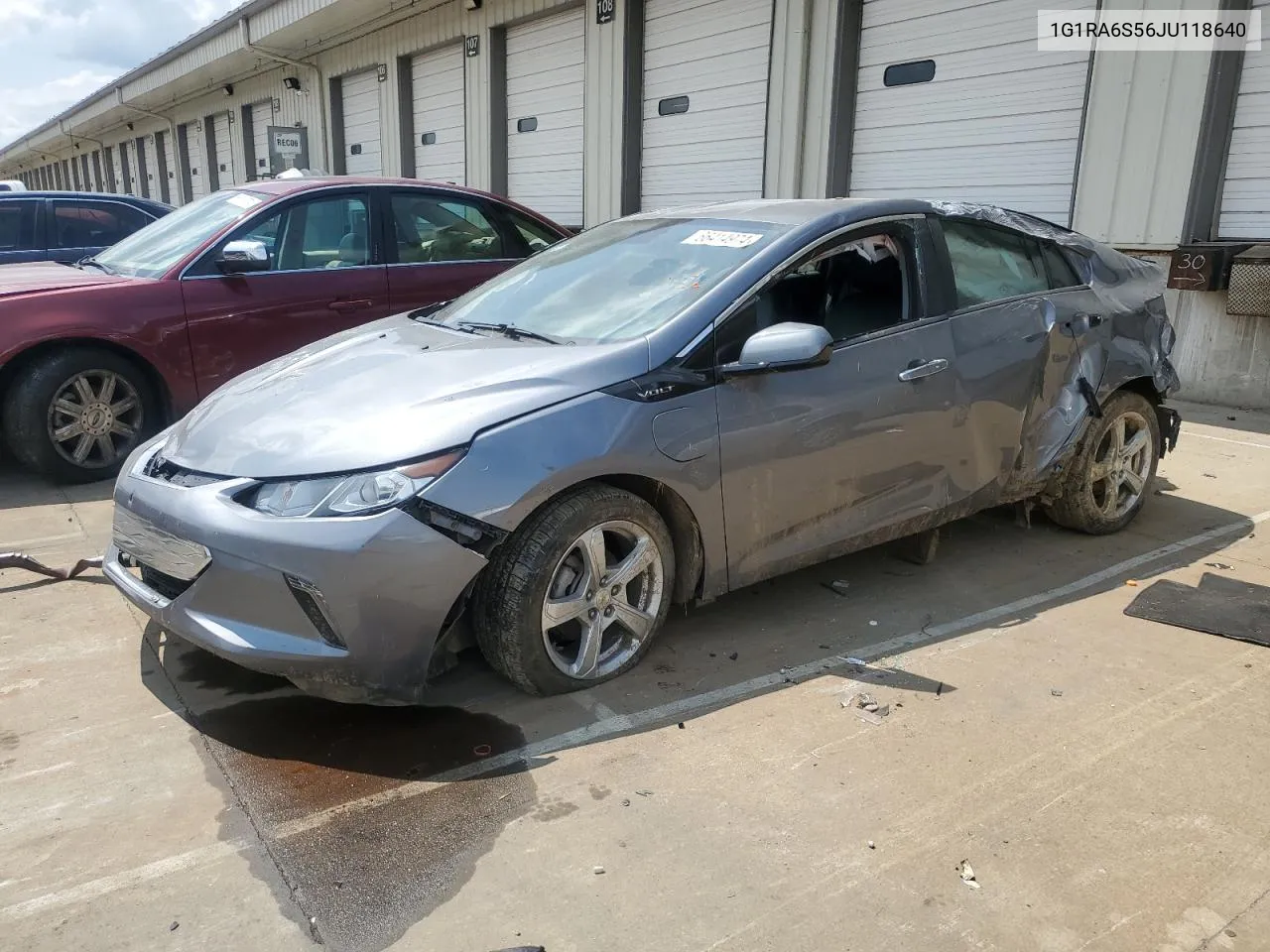 2018 Chevrolet Volt Lt VIN: 1G1RA6S56JU118640 Lot: 66414974