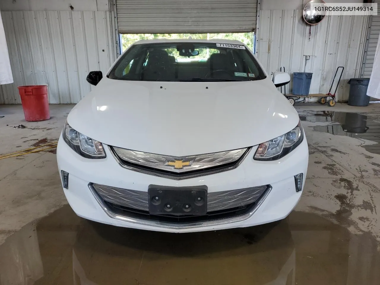 2018 Chevrolet Volt Lt VIN: 1G1RC6S52JU149314 Lot: 71153364