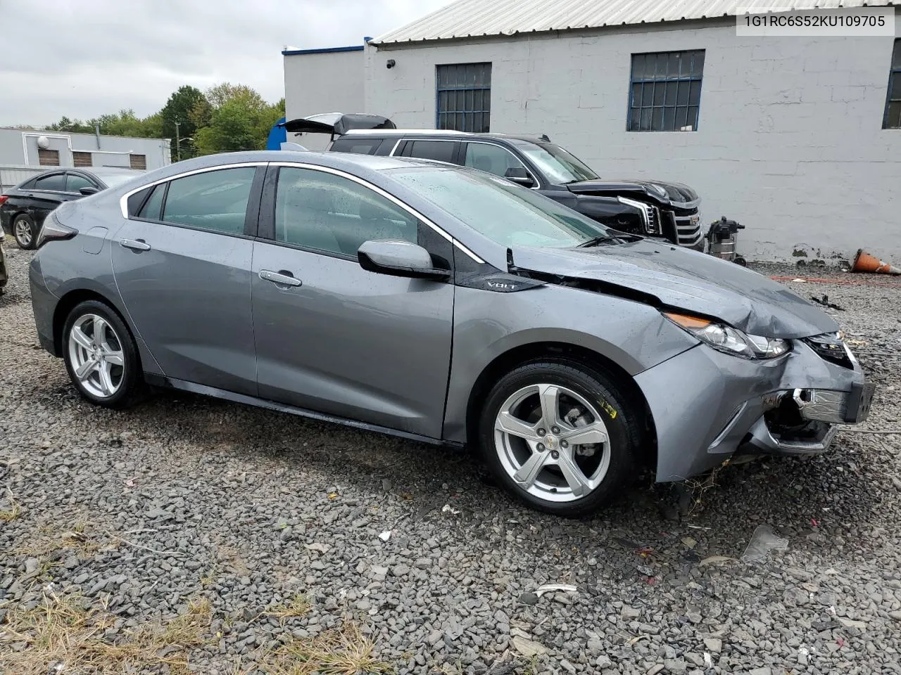 2019 Chevrolet Volt Lt VIN: 1G1RC6S52KU109705 Lot: 71636474