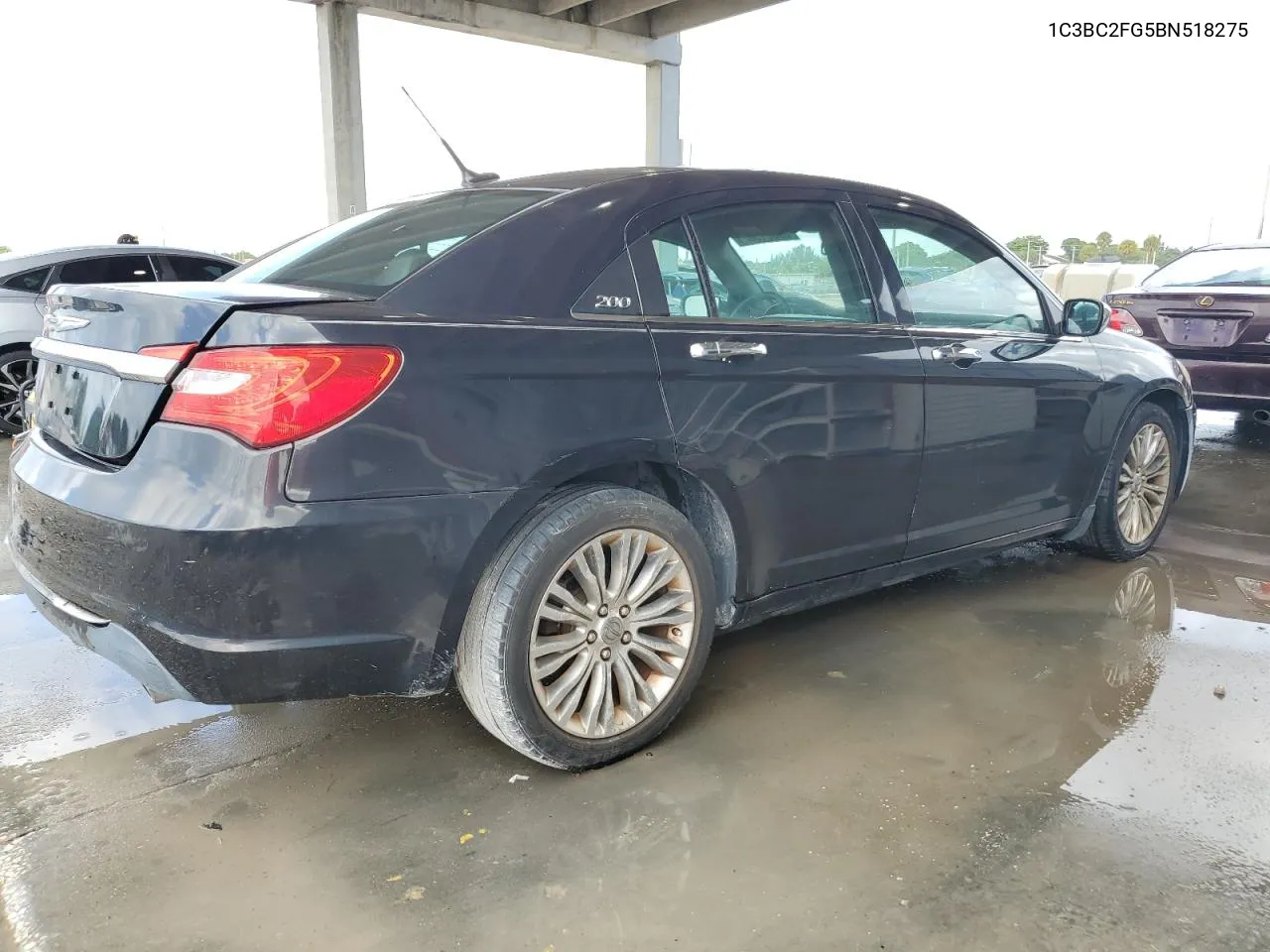 2011 Chrysler 200 Limited VIN: 1C3BC2FG5BN518275 Lot: 69661364