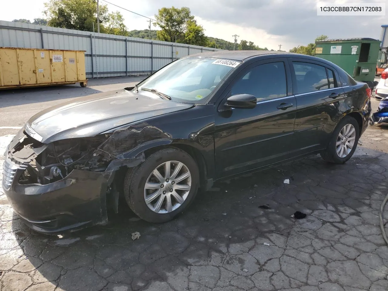 2012 Chrysler 200 Touring VIN: 1C3CCBBB7CN172083 Lot: 68108264