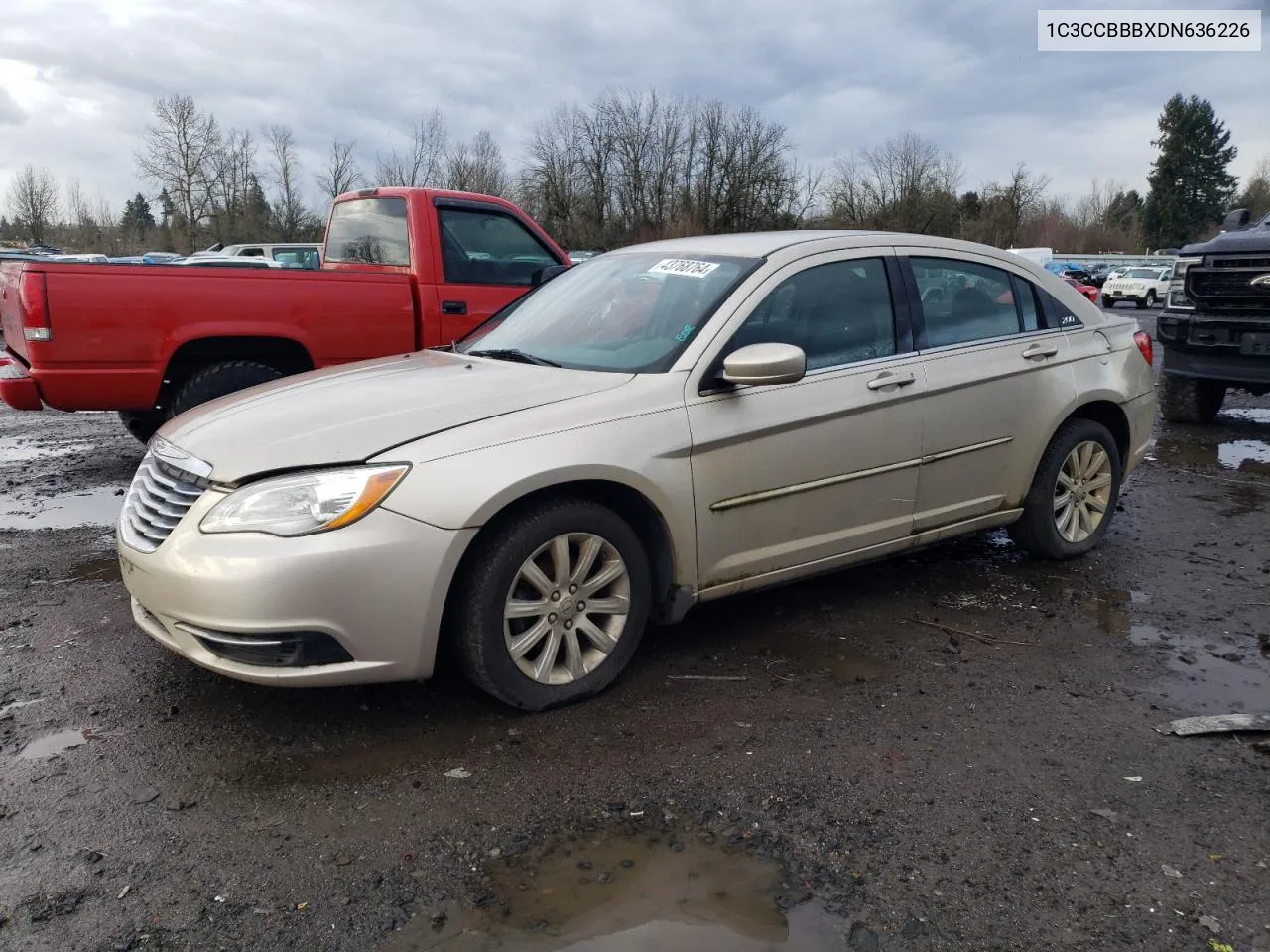 2013 Chrysler 200 Touring VIN: 1C3CCBBBXDN636226 Lot: 43768764