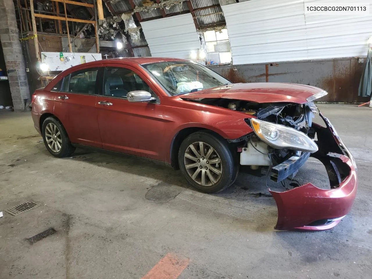 2013 Chrysler 200 Limited VIN: 1C3CCBCG2DN701113 Lot: 69962604