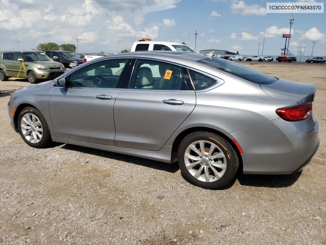 2015 Chrysler 200 C VIN: 1C3CCCCG7FN543070 Lot: 60436614