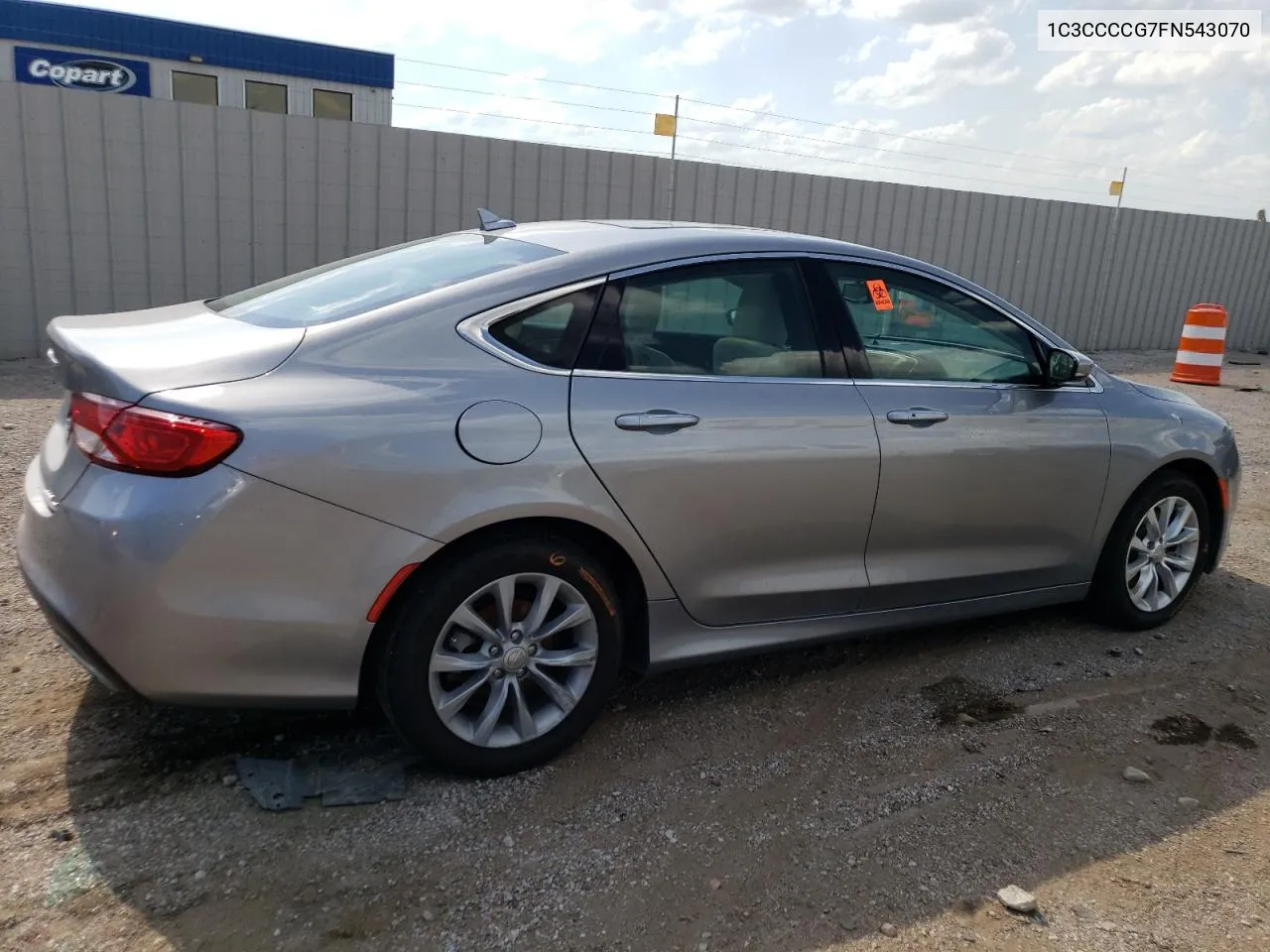 2015 Chrysler 200 C VIN: 1C3CCCCG7FN543070 Lot: 60436614