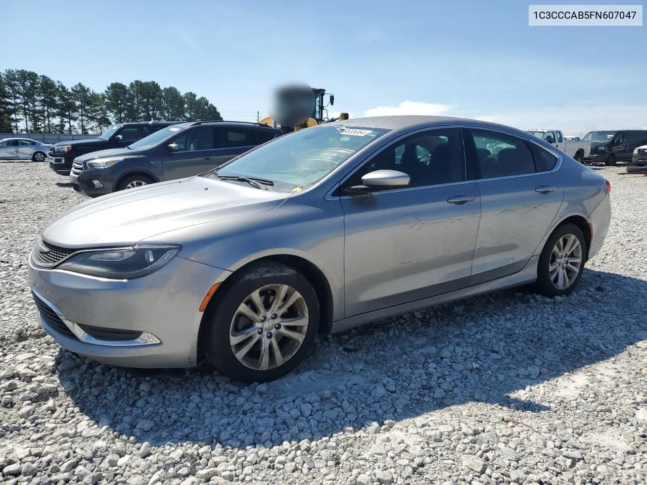 2015 Chrysler 200 Limited VIN: 1C3CCCAB5FN607047 Lot: 69655064