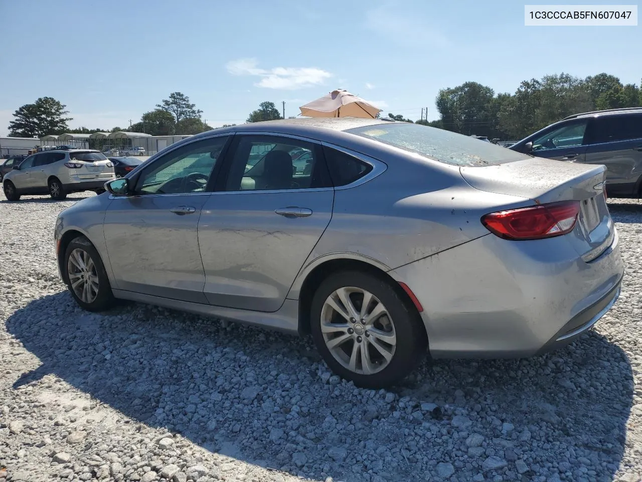 2015 Chrysler 200 Limited VIN: 1C3CCCAB5FN607047 Lot: 69655064