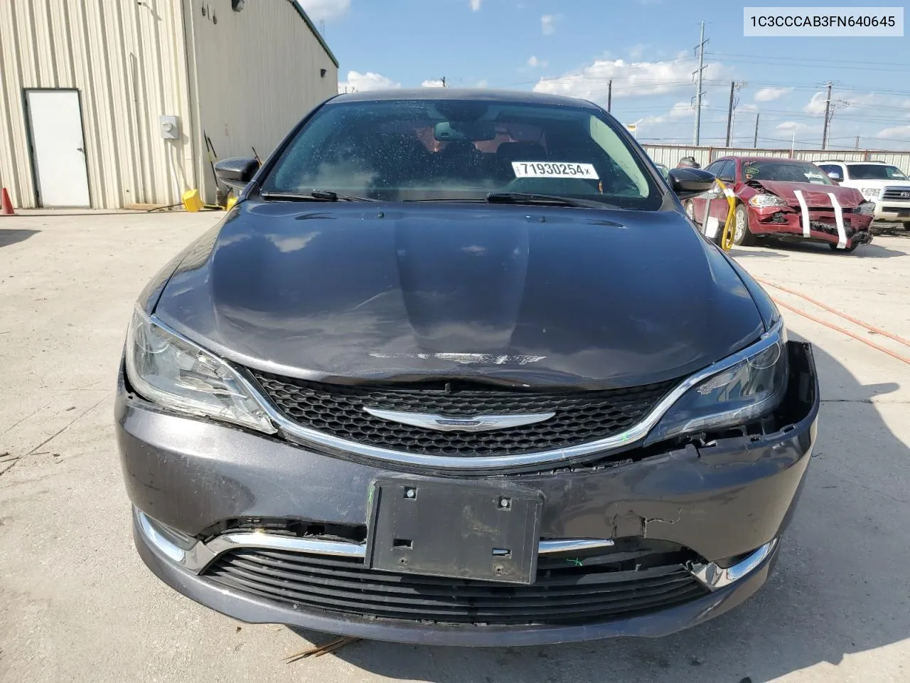 1C3CCCAB3FN640645 2015 Chrysler 200 Limited