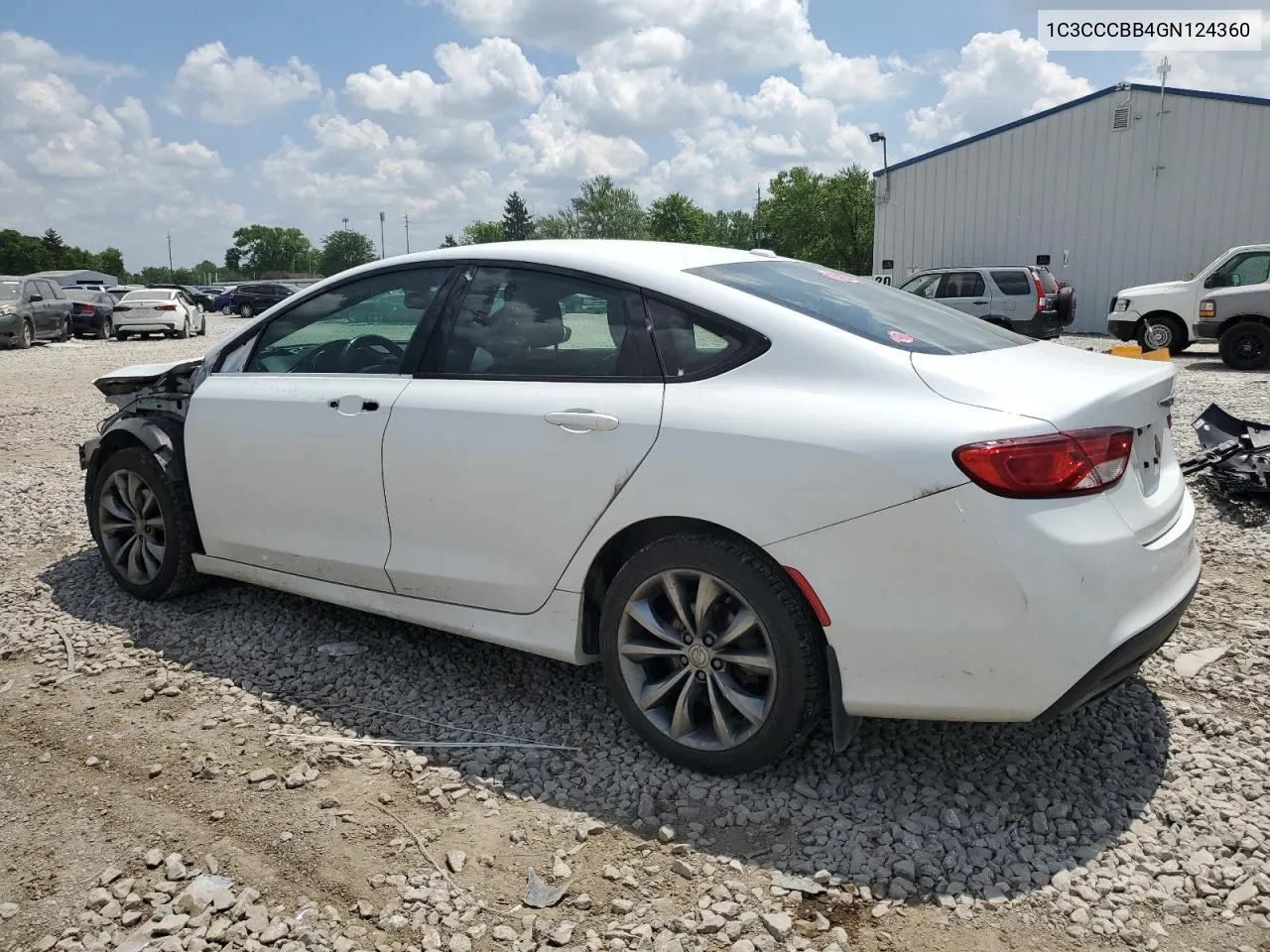 2016 Chrysler 200 S VIN: 1C3CCCBB4GN124360 Lot: 55927874