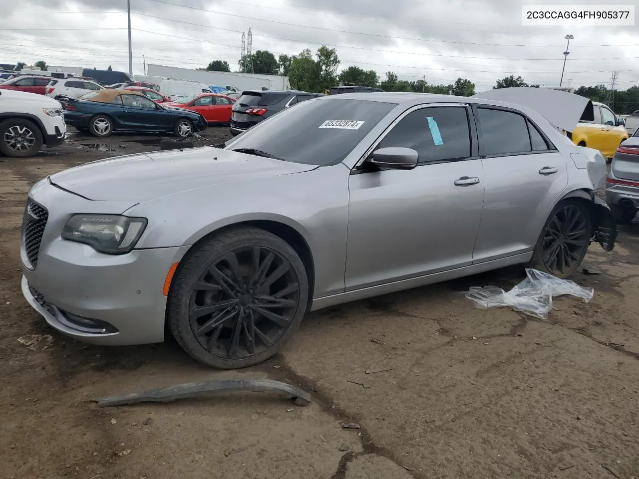 2015 Chrysler 300 S VIN: 2C3CCAGG4FH905377 Lot: 65232874