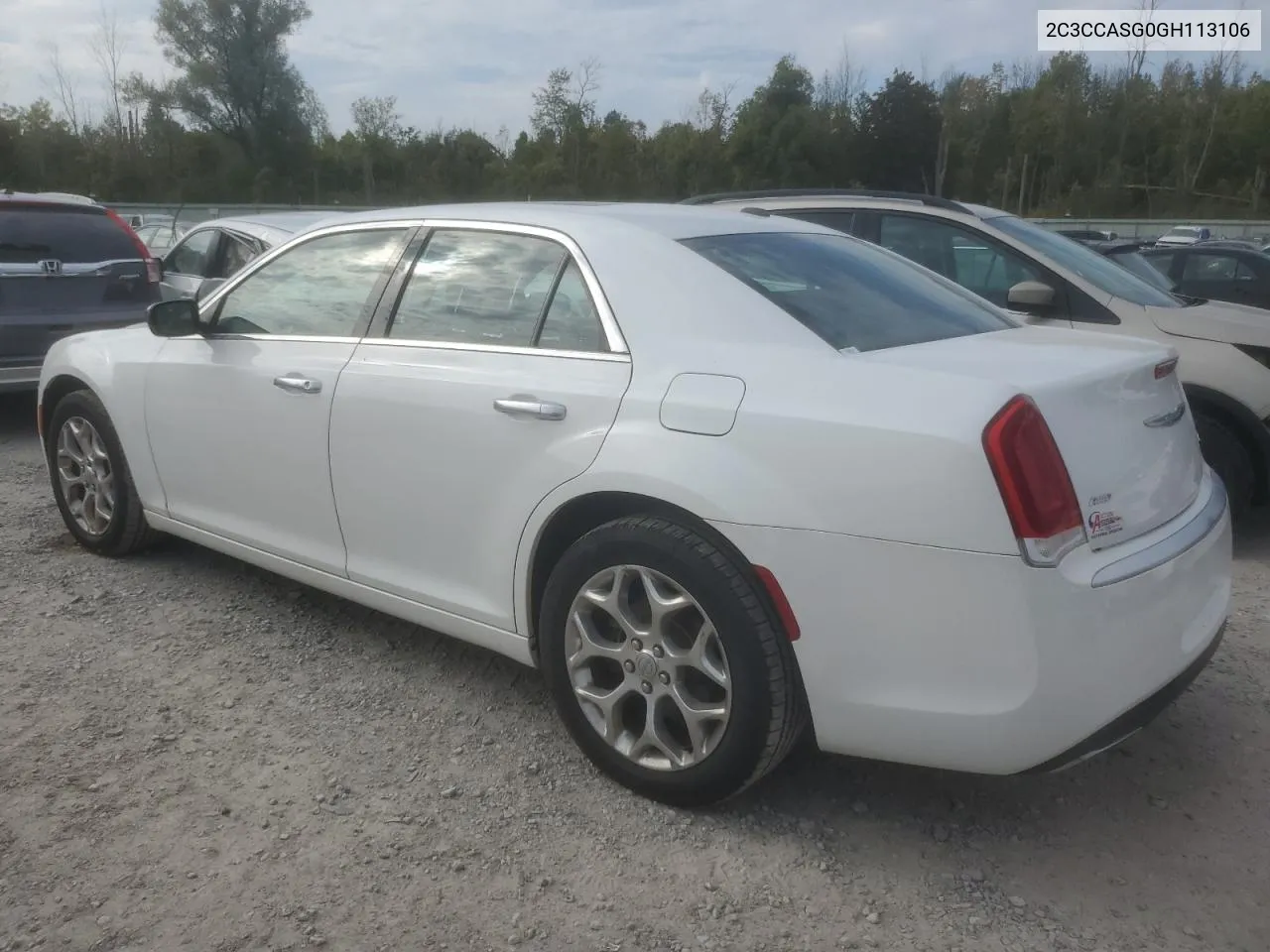 2C3CCASG0GH113106 2016 Chrysler 300C Platinum