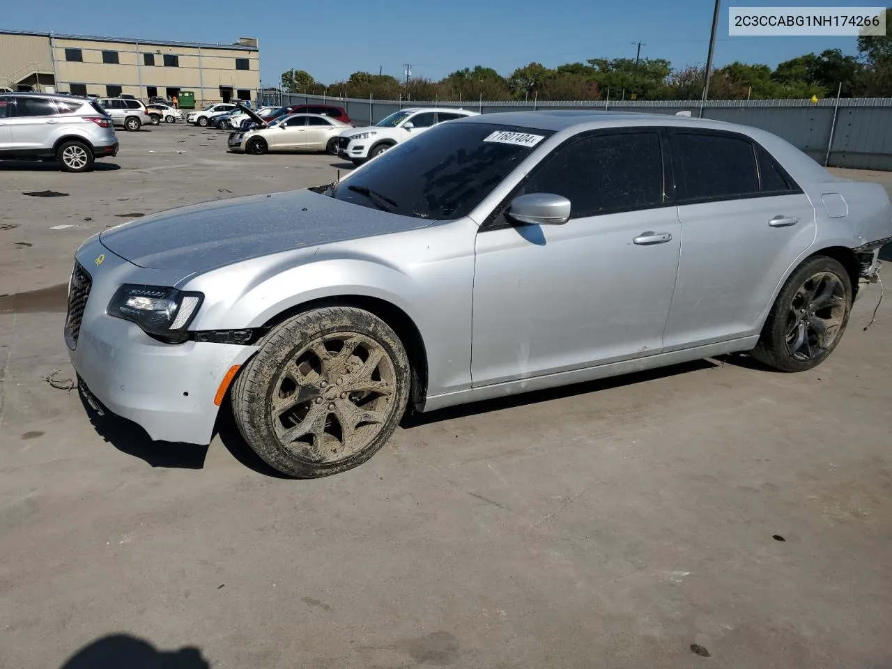 2022 Chrysler 300 S VIN: 2C3CCABG1NH174266 Lot: 71607404