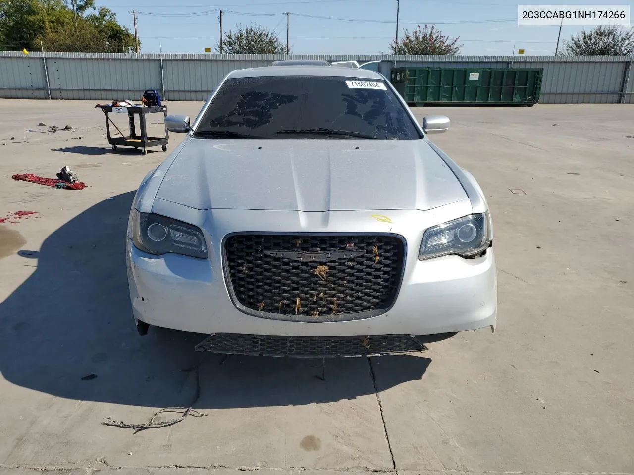 2022 Chrysler 300 S VIN: 2C3CCABG1NH174266 Lot: 71607404