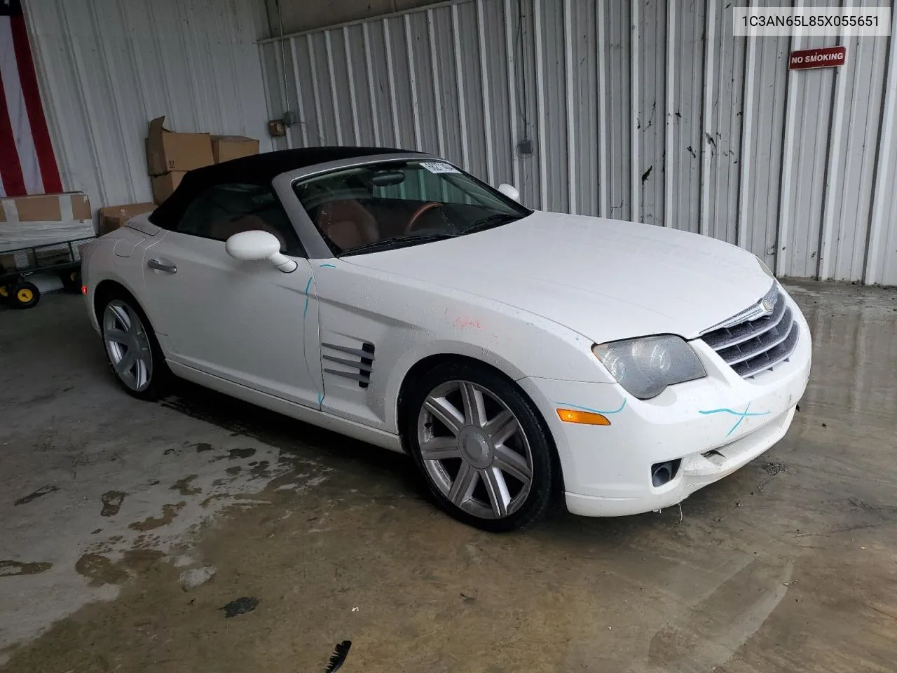 2005 Chrysler Crossfire Limited VIN: 1C3AN65L85X055651 Lot: 66271404