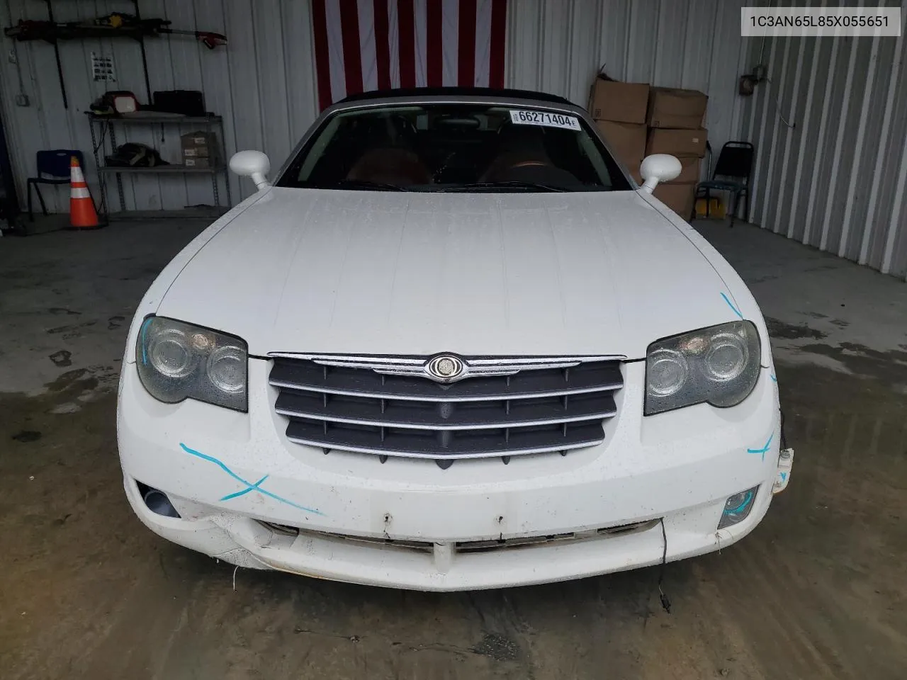 2005 Chrysler Crossfire Limited VIN: 1C3AN65L85X055651 Lot: 66271404