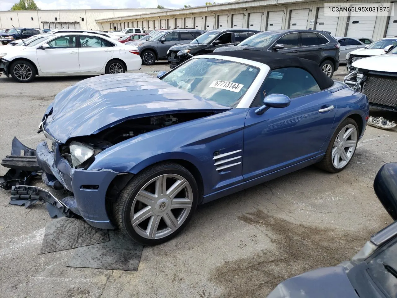 2005 Chrysler Crossfire Limited VIN: 1C3AN65L95X031875 Lot: 67713144