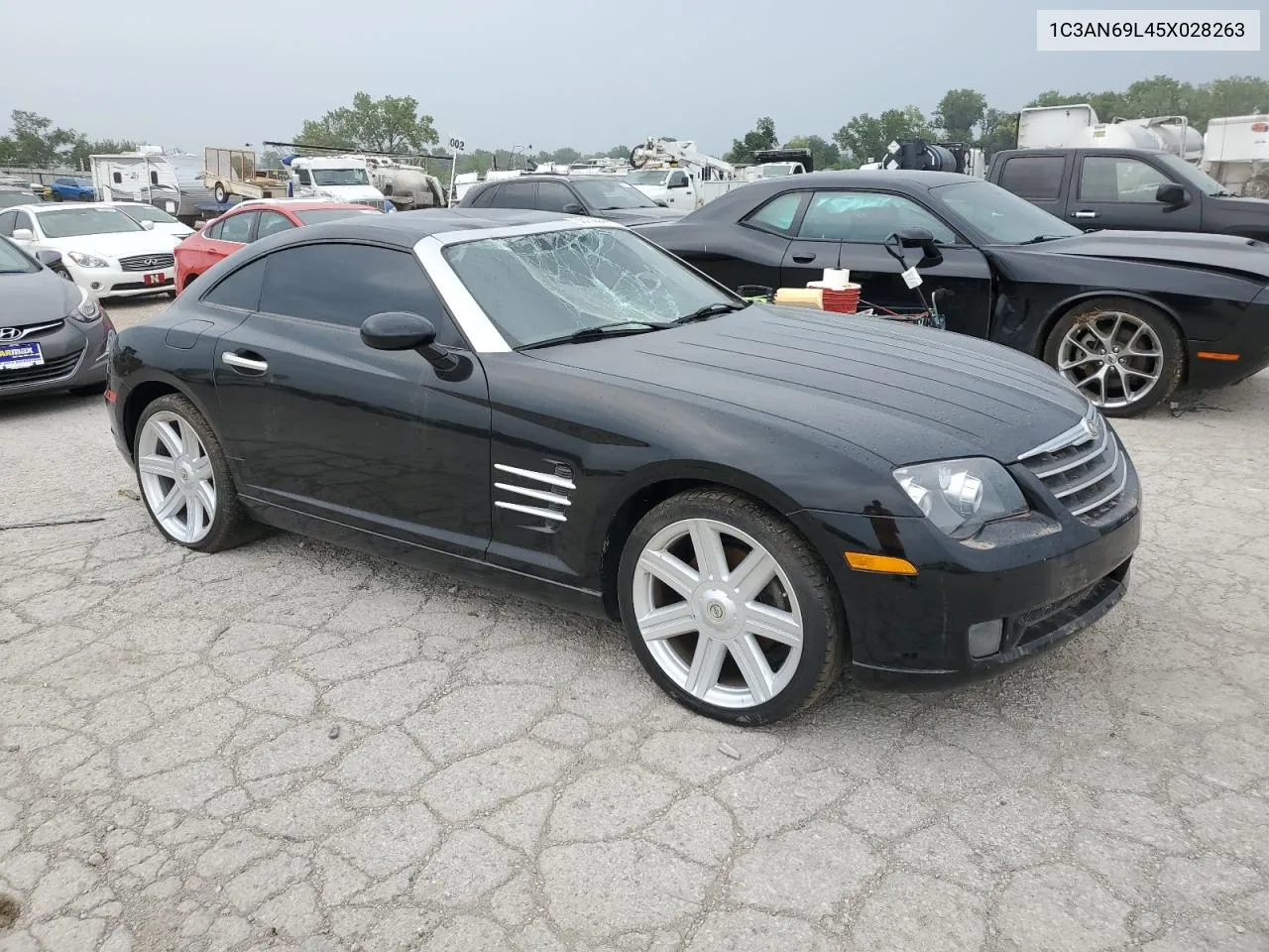 2005 Chrysler Crossfire Limited VIN: 1C3AN69L45X028263 Lot: 68130844