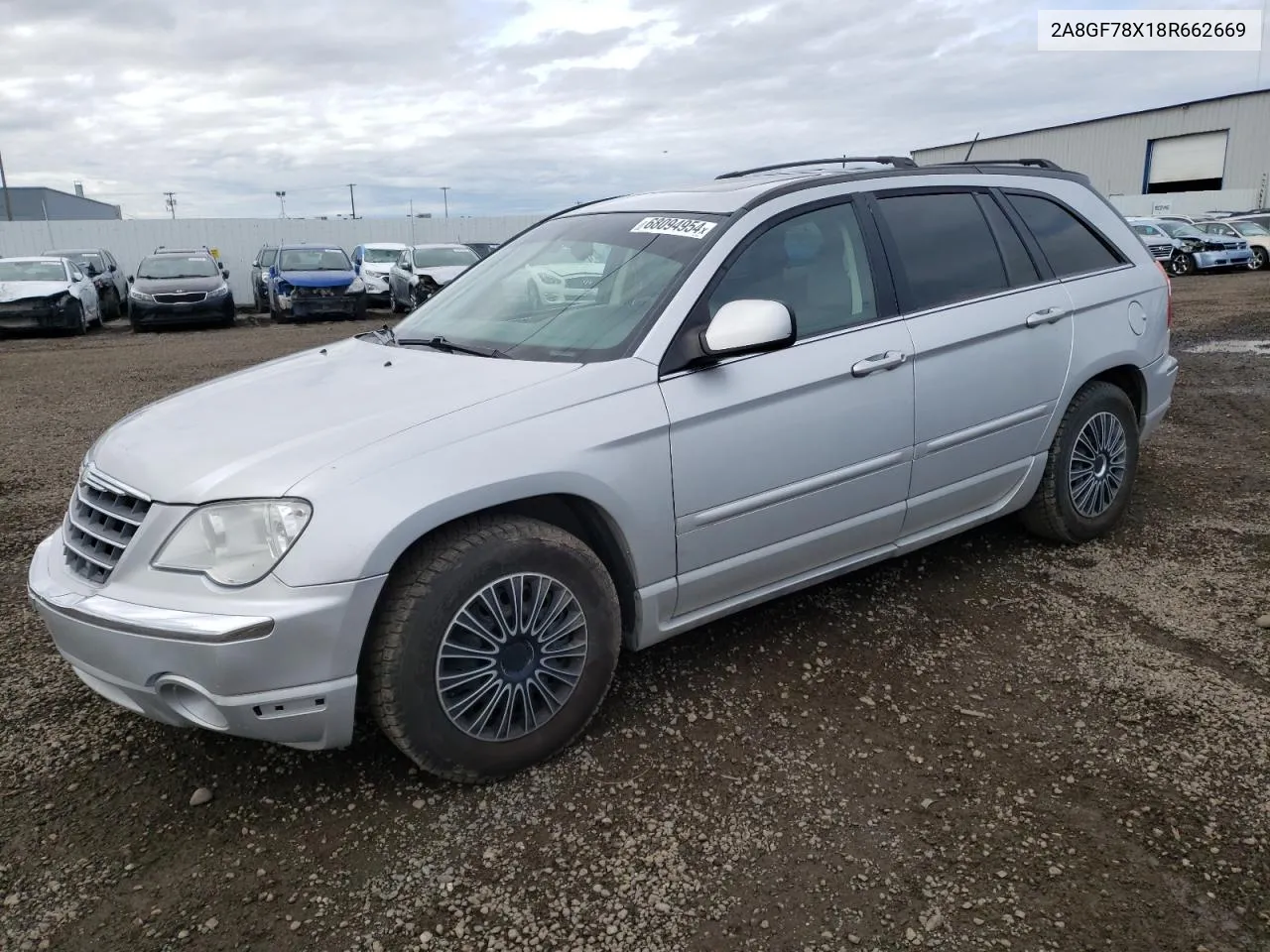 2008 Chrysler Pacifica Limited VIN: 2A8GF78X18R662669 Lot: 68094954