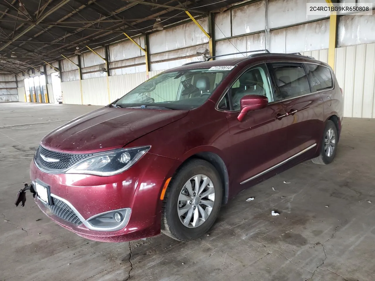 2019 Chrysler Pacifica Touring L VIN: 2C4RC1BG9KR650808 Lot: 71729914