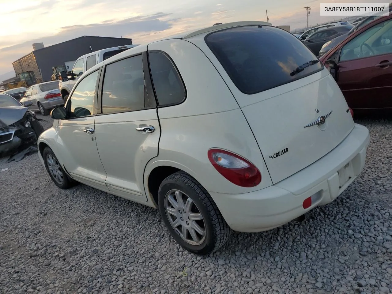 2008 Chrysler Pt Cruiser Touring VIN: 3A8FY58B18T111007 Lot: 70063894